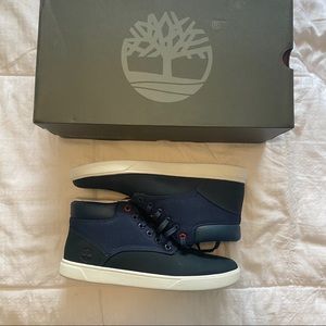 Navy Timberland Groveton Chukka Shoes